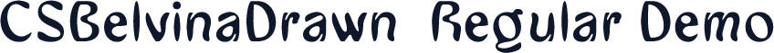 CSBelvinaDrawn-Regular Demo