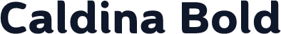 Caldina Bold