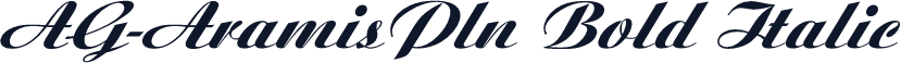 AG-AramisPln Bold Italic
