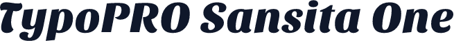 TypoPRO Sansita One