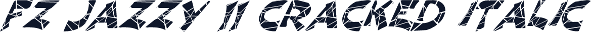 FZ JAZZY 11 CRACKED ITALIC