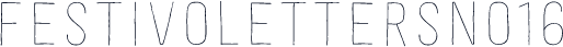 FestivoLettersNo16