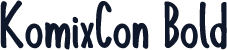 KomixCon Bold