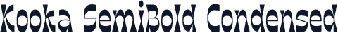Kooka SemiBold Condensed
