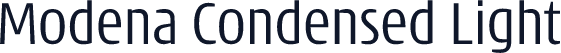 Modena Condensed Light