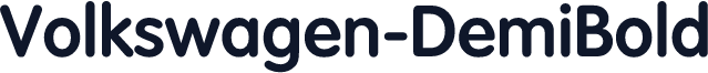 Volkswagen-DemiBold