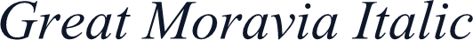 Great Moravia Italic