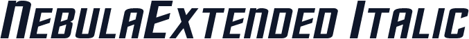 NebulaExtended Italic