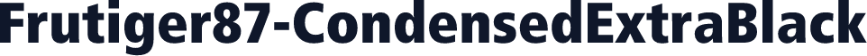 Frutiger87-CondensedExtraBlack