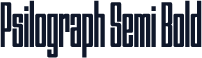 Psilograph Semi Bold