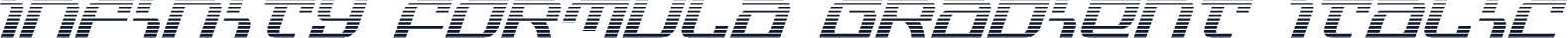 Infinity Formula Gradient Italic
