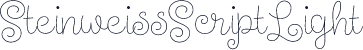 SteinweissScriptLight