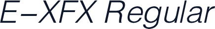 E-XFX Regular
