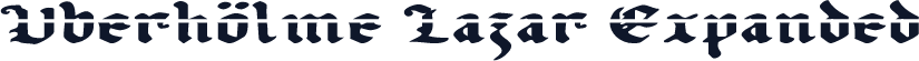 Uberhölme Lazar Expanded