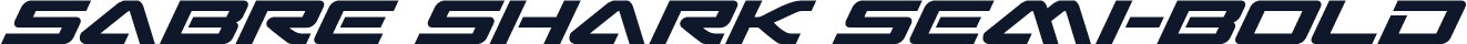 Sabre Shark Semi-Bold