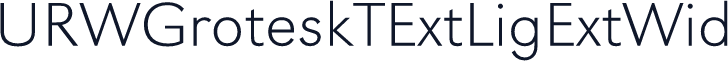URWGroteskTExtLigExtWid