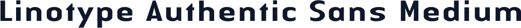 Linotype Authentic Sans Medium