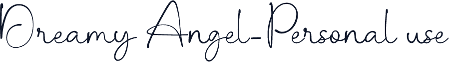 Dreamy Angel-Personal use