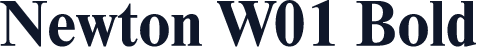 Newton W01 Bold
