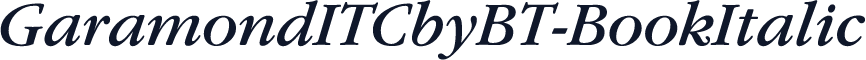 GaramondITCbyBT-BookItalic