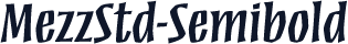 MezzStd-Semibold