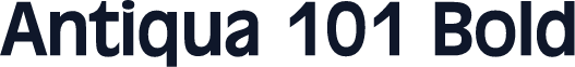 Antiqua 101 Bold