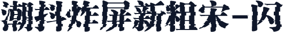 潮抖炸屏新粗宋-闪