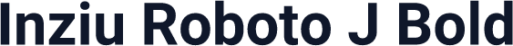 Inziu Roboto J Bold