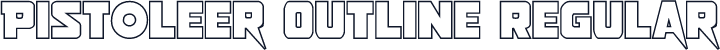 Pistoleer Outline Regular