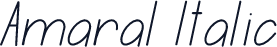 Amaral Italic
