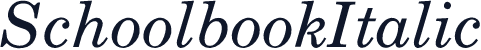 SchoolbookItalic