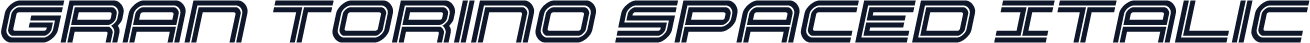 Gran Torino Spaced Italic