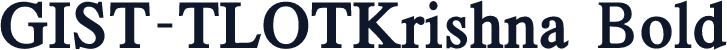 GIST-TLOTKrishna Bold