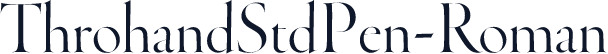 ThrohandStdPen-Roman