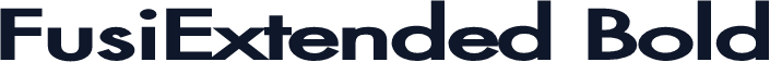FusiExtended Bold