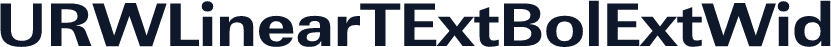 URWLinearTExtBolExtWid