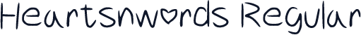 Heartsnwords Regular