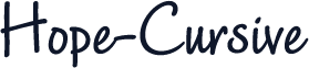 Hope-Cursive