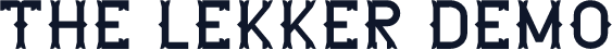 The Lekker DEMO