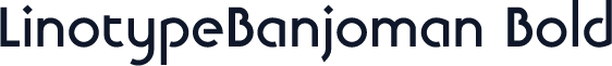 LinotypeBanjoman Bold