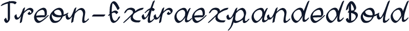 Treon-ExtraexpandedBold