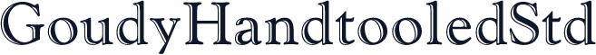 GoudyHandtooledStd