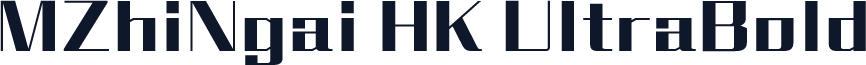 MZhiNgai HK UltraBold