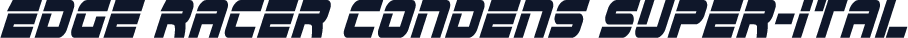 Edge Racer Condens Super-Ital