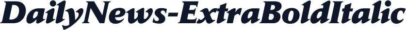DailyNews-ExtraBoldItalic