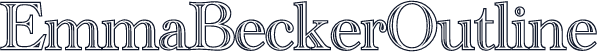 EmmaBeckerOutline