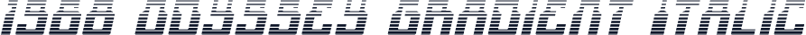1968 Odyssey Gradient Italic