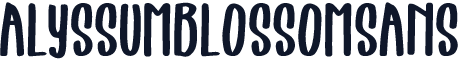 AlyssumBlossomSans