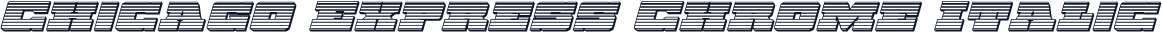 Chicago Express Chrome Italic