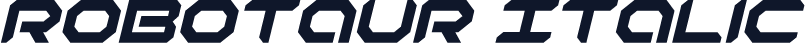 Robotaur Italic